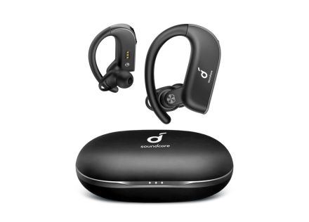 AURICULARES SOUNDCORE SPIRIT X2 NEGRO BLUETOOTH CON BASE DE CARGA