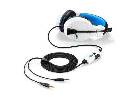 AURICULARES SHARKOON RUSH ER3 BLANCO MICROFONO ALAMBRICO