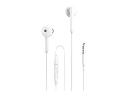 AURICULARES ENJOY BLANCO JACK 35 MM CABLE 1M CON CONTROL DE VOLUMEN