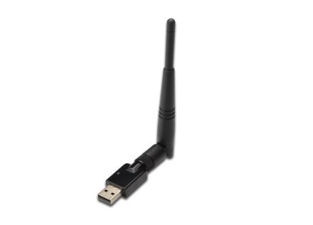 ADAPTADOR WIFI DIGITUS USB 2.0 300Mbps Realtek 8192 2T/2R antena externa WPS