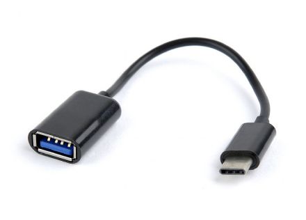 CABLE ADAPTADOR GEMBIRD USB 2.0 TIPO C MACHO A A HEMBRA