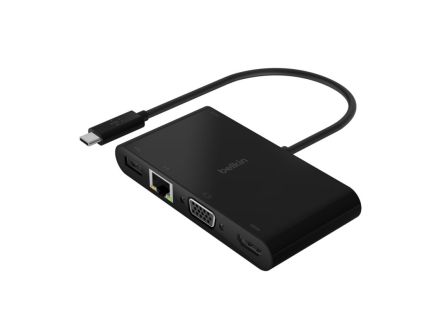 ADAPTADOR BELKIN TIPO C A (GBE, HDMI, VGA, USB/ A)