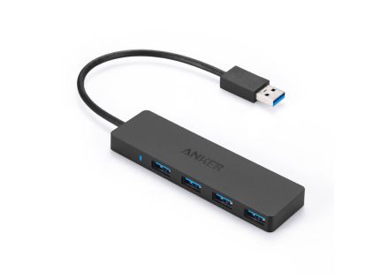 HUB USB ANKER 4x USB 3.0 ULTRA SLIM NEGRO