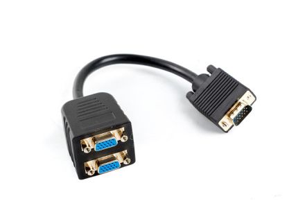 ADAPTADOR LANBERG VGA/VGA X2 20CM