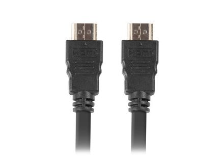 CABLE HDMI LANBERG MACHO/MACHO V1.4 ALTA VELOCIDAD 0.5M NEGRO