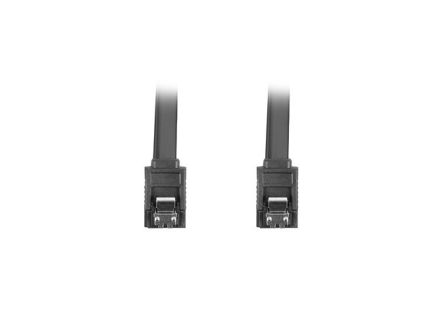 CABLE SATA III LANBERG 6GB/S HEMBRA HEMBRA CLIP METAL 30CM NEGRO