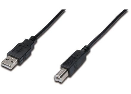 CABLE DIGITUS USB, TIPO A - B M/M 1.8M USB 2.0 SUITABLE SW