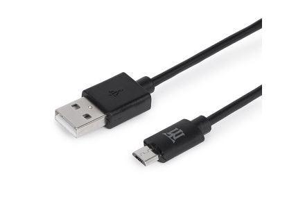 CABLE MAILLON BASIC MICRO USB 2.4 NEGRO 1M