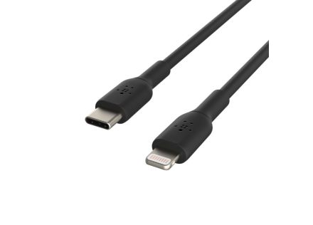 CABLE LIGHTNING BELKIN BOOSTCHARGE MACHO A TIPO C MACHO 1M (CERT. M FI)