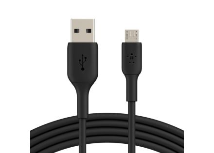 CABLE USB BELKIN BOOSTCHARGE microUSB MACHO A USB/ A MACHO 1M