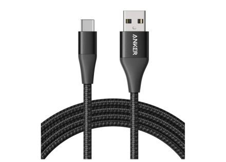 CABLE USB 2.0 ANKER POWERLINE+ II USB/ A MACHO A TIPO C MACHO 1M NEGRO