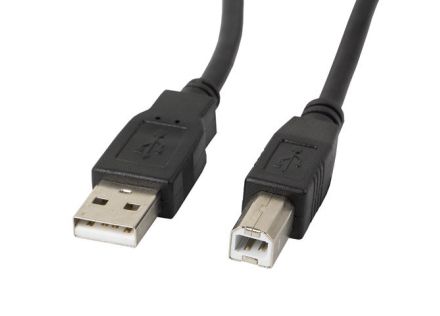 CABLE IMPRESORA LANBERG USB MACHO/USB MACHO FERRITA 1.8M NEGRO