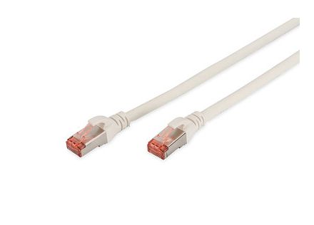 CABLE DIGITUS S-FTP CAT 6 CU LSZH AWG 27/7 LENGHT 2M 10 PCS BLANCO