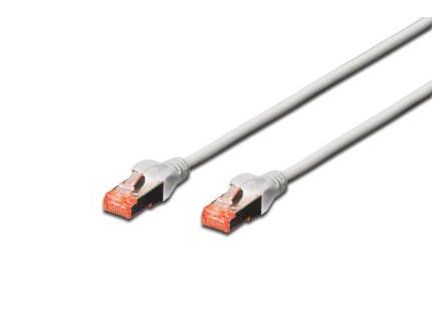 CABLE DIGITUS S-FTP CAT 6 CU LSZH AWG 27/7 LENGHT 3M COLOR GRIS