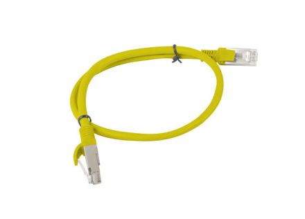 LATIGUILLO LANBERG CAT.5E UTP 0.5M AMARILLO