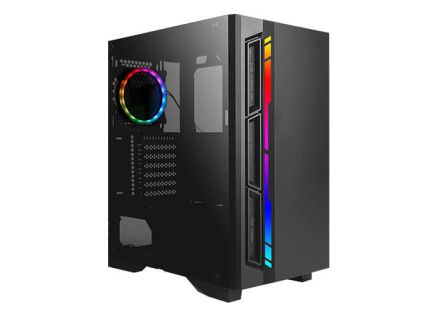 CAJA GAMING ANTEC NX400 ATX 2XUSB2.0 1XUSB3.0 SIN FUENTE NEG RGB