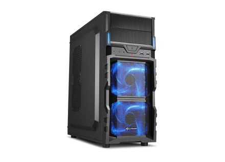 CAJA SHARKOON VG5-V ATX 2XUSB3.0 SIN FUENTE