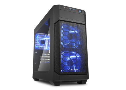 CAJA SHARKOON V1000  WINDOW MATX 2XUSB3.0 SIN FUENTE