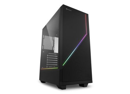 CAJA SHARKOON RGB FLOW ATX 2XUSB3.0 SIN FUENTE