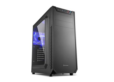 CAJA ATX SHARKOON VS7 WINDOW 2XUSB3.0 SIN FUENTE NEGRO