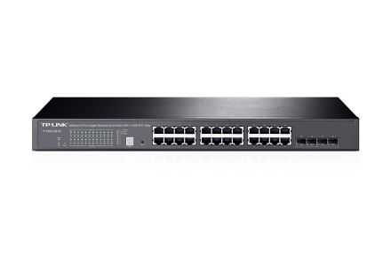 SWITCH TP-LINK 24 PORT 4 SFP+ RACK 19