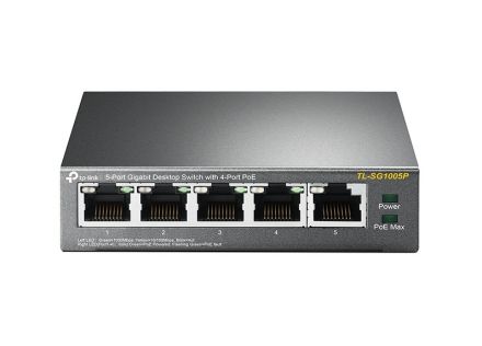 SWITCH TP-LINK 5 PORT GIGA 4 POE