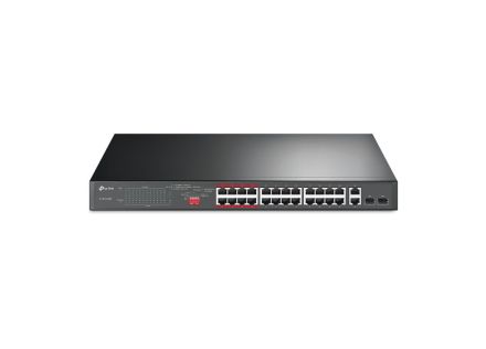 SWITCH TP-LINK 24 PORT 10/100 + 2PORT GIGABIT UNMANAGED POE+