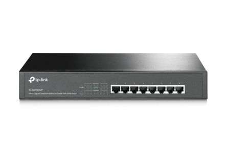 SWITCH TP-LINK 8-PORT GIGABIT SWITCH WITH 8-PORT POE+