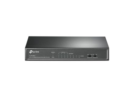 SPLITTER POE TP-LINK 8-PORT 10/100 MBPS DESKTOP SWITCH WITH 4-PORT POE