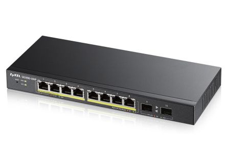 SWITCH ZYXEL GS1900-10HP 8 PORT GIGA POE