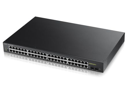 SWITCH ZYXEL GS1900-48HP 48 PORT GIGA RACK PAR TRENZADO