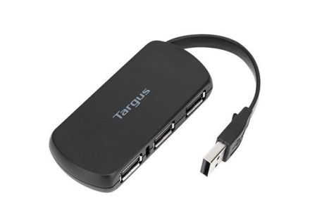 HUB USB TARGUS 4 PUERTOS USB NEGRO