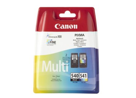 TINTA CANON PG540 CL541 PACK NEGRO CIAN MAGENTA AMARILLO