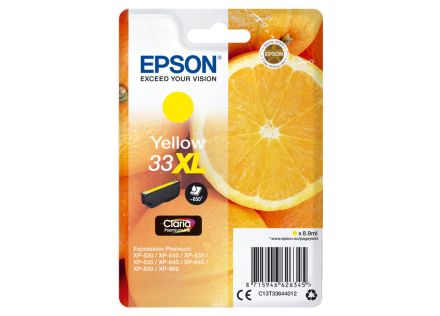 TINTA EPSON CLARIA 33XL AMARILLO