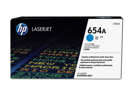 TONER HP 654A CIAN