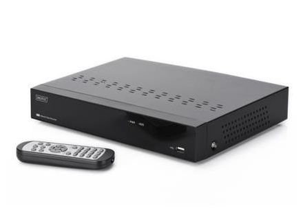 NVR DIGITUS 4 CANALES 720P COMPATIBLE PLUG&VIEW Y ONVIF 2 USB INCL HDD 2TB