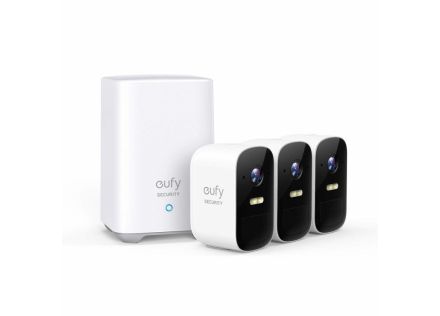 SISTEMA CAMARA DE SEGURIDAD EUFY EUFYCAM 2C KIT 3+1