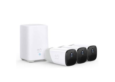 SISTEMA CAMARA DE SEGURIDAD EUFY EUFYCAM 2 KIT 3+1