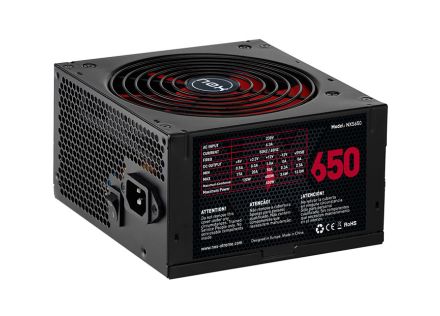 FUENTE ALIMENTACION NOX NX650 650W ATX NEGRO