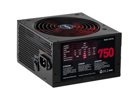 FUENTE ALIMENTACION NOX NX750 750W ATX NEGRO ROJO