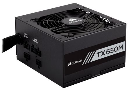 FUENTE ALIMENTACION CORSAIR TX650M ATX 650W 80+ GOLD SEMI MODULAR