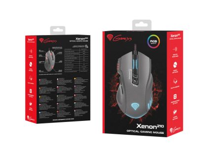 RATON GAMING GENESIS XENON 210 3200DPI RGB NEGRO