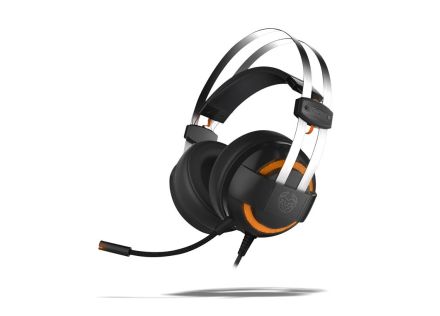 AURICULAR GAMING KROM KODE NEGRO MICROFONO USB