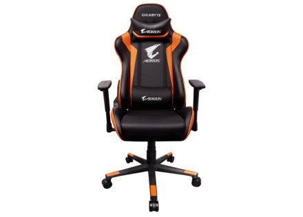 SILLA GAMING GIGABYTE AGC300 V2 AORUS NEGRO / NARANJA