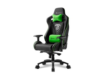 SILLA GAMING SHARKOON SKILLER SGS4 NEGRO VERDE 160G