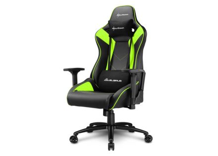 SILLA GAMING SHARKOON ELBRUS 3 NEGRO VERDE 160G