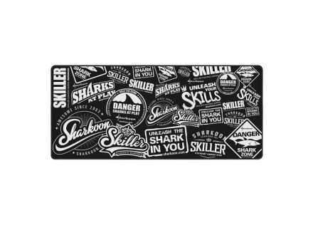 ALFOMBRILLA GAMING SHARKOON SKILLER SGP2 NEGRO XXL 900x400x2,5MM