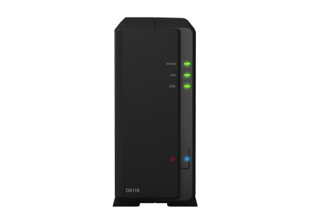 NAS SYNOLOGY DS118 DISKSTATION 1 BAY CPU 1,4 GHZ 4 NUCLEOS