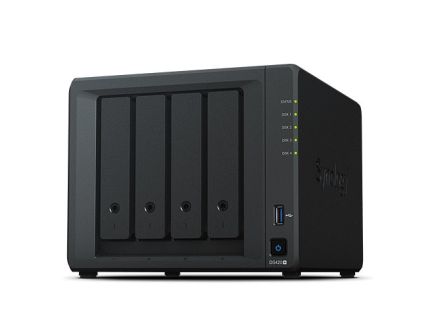 NAS SYNOLOGY DS420+ 4 BAHIAS 2GHZ 2GB RAM DDR4 SDRAM