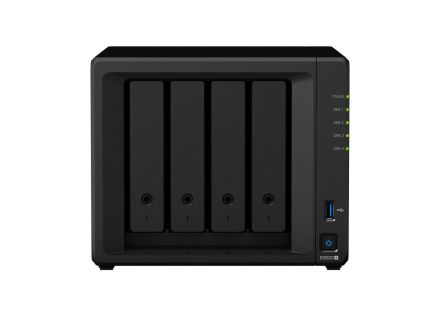 NAS SYNOLOGY DS920+ 4 BAHIAS 2 GHZ 4GB RAM DDR4 SDRAM